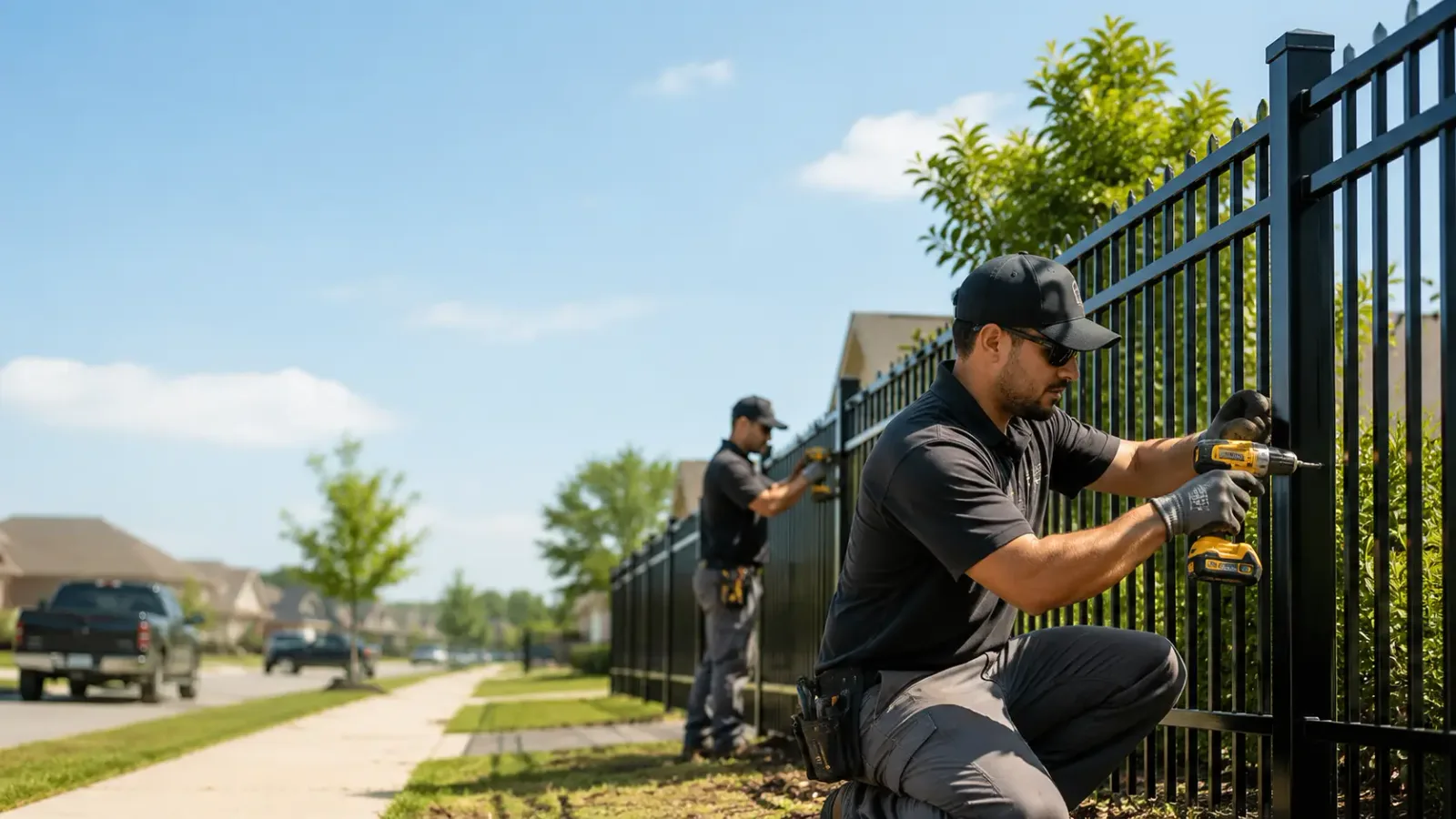 Metal Fence Installation in Remington, VA